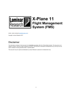 X-Plane FMS Manual