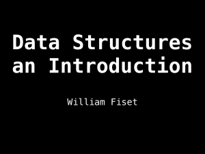 0. Data Structures Intro