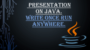 java