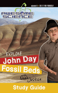 Study Guides - Explore John Day Fossil Beds (Study Guide) - Copy