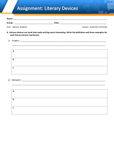 assignment-literary-devices 12 workbook page 61-62