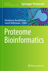 2017 Book ProteomeBioinformatics