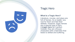 Tragic Hero presentation