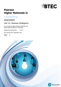 Business Intelligence Assignment 02