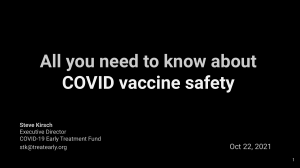 All You Need to Know about COVID Vaccine Safety