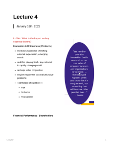121 Lecture 4