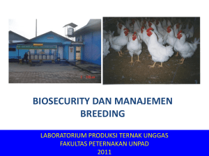 Biosecurity