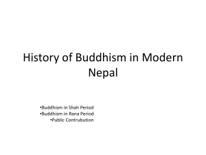 Buddhism in Nepalese Buddhism