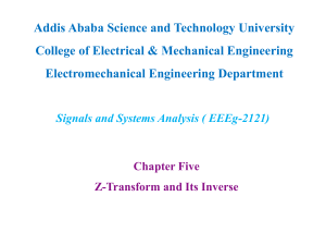 Z-transform and Its Inverse 181121212824