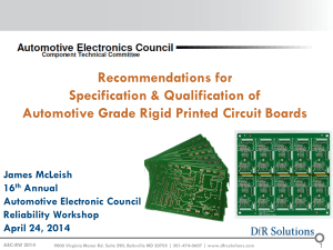 2014 AEC W10 PCBQualification