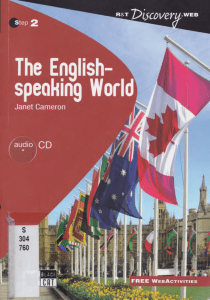 Cameron Janet The English-speaking World