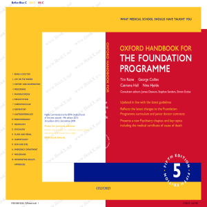 Oxford Handbook for the Foundation Programme by Tim Raine, George Collins, Catriona Hall, Nina Hjelde, James Dawson, Stephan Sanders, Simon Eccles (z-lib.org)