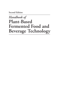 Handbook of Fermented Food and Beverage Technology, Second Edition  Handbook of Plant-Based Fermented Food and Beverage Technology, Second Edition ( PDFDrive )