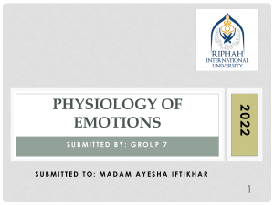 Types Emotions - Usama and afaq