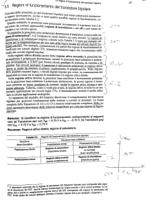 Regioni di Funzionamento del Transistore Bipolare (BJT)