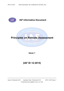 IAFID12PrinciplesRemoteAssessment22122015