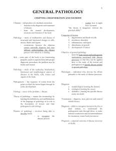 General pathology overview