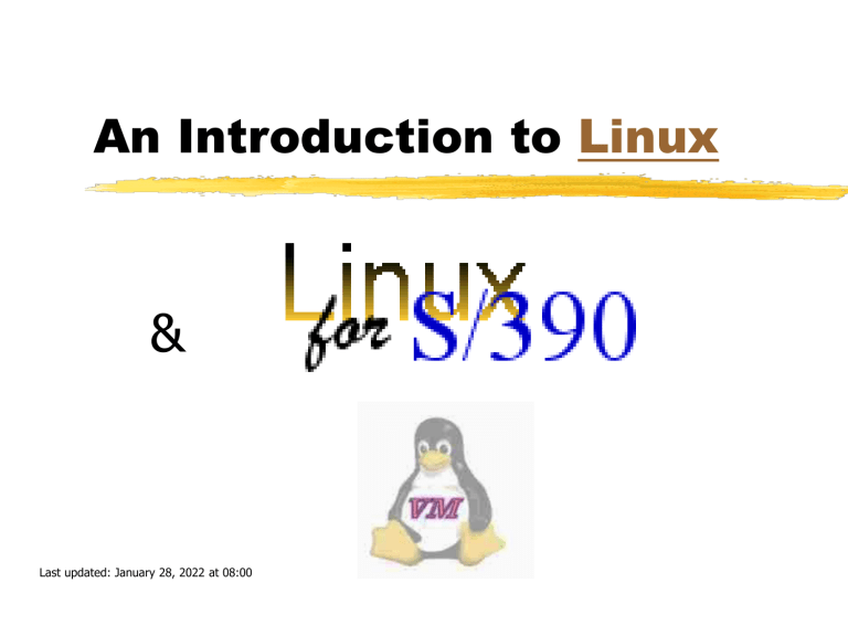 Intro To Unix