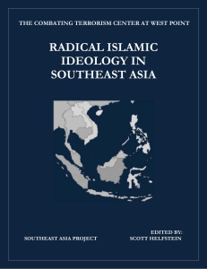 Radical Islamic Ideology in Southeast-Asia