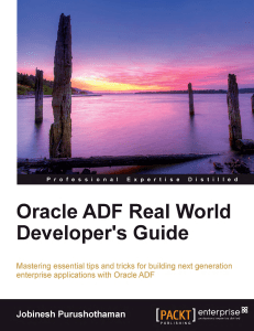 Oracle ADF Real World Developer’s Guide