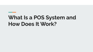 What Is a POS System and How Does It Work?