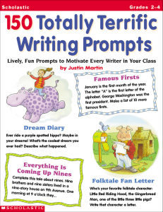 150 Totally Terrific Writing Prompts Lively, Fun Prompts to Motivate Every Writer in Your Class by Justin Martin (z-lib.org)