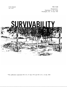 FM 5-103 Survivability Field Manual