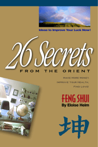26 Secrets of Feng Shui
