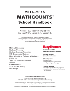 2014-2015 mathcounts school handbook updated