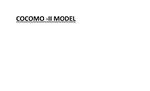 COCOMO 2 Model (AutoRecovered)