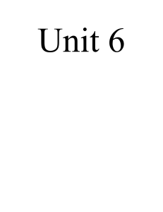 Unit 6 Worksheets