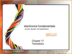 EET3010 Chapter 17 - Transistors