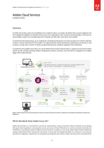 Adobe Cloud Services