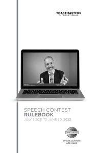 1171 Speech Contest Rulebook 2021-2022