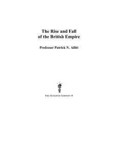Rise and Fall of the British Empire (Guidebook)