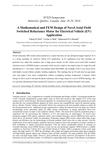 A Mathematical and FEM Design of Novel Axial Field