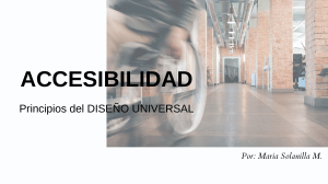 Diseño Universal y Accesibilidad