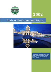 State of Environment Report - Tripura
