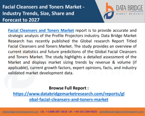 Facial Cleansers and Toners Market Growth, Size, Share, Competitive, Regional And Forecast to 2027
