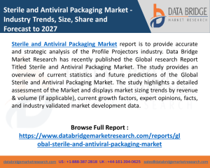 Sterile and Antiviral Packaging Market Analysis regarding key factors including the major Drivers, Challenges, Opportunities 2027