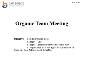 Organic Team Meeting at 19-Nov-21