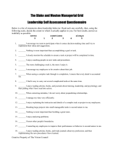 Leading People Questionnaire Packet