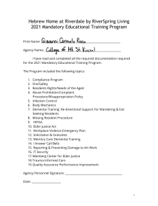 2021 HHAR Annual Mandatory Training Quiz For Temporary Agency Personnel 2021