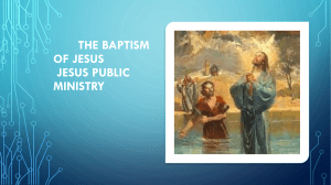 BAPTISM OF JESUS REL102