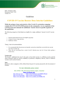 18January2022 20220118 Guidelines for COVID 19 Booster Dose 7903