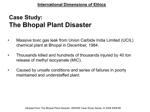 Bhopal Slides
