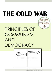 ColdWarDemocracyandCommunismComparisonactivity-1
