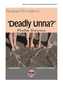 Deadly Unna Workbook digital copy