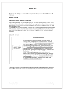 ReadingSkill TOEFL