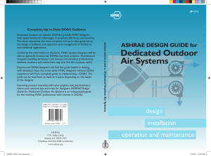 ASHRAE Dedicated Outdoor Air Systems